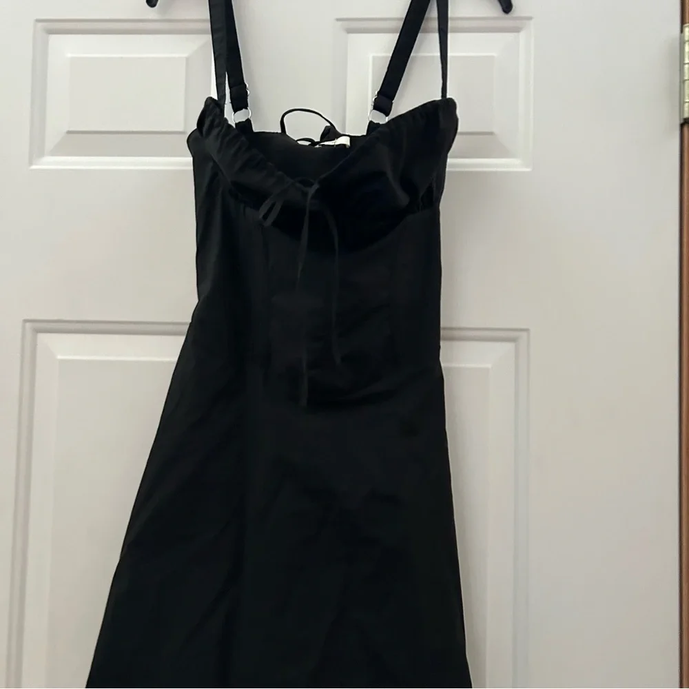 House of CB 'Carlotta' Black Corset Mini Dress size small NEW 🆕 - Picture 10 of 11